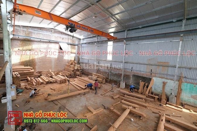 Tuyển thợ sàm đóng nhà gỗ cổ truyền tại cần kiệm Thạch Thất Hà Nội