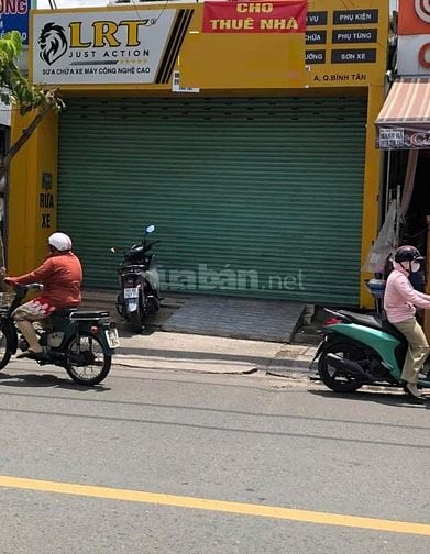 Cho thuê nhà mặt tiền Tỉnh Lộ 10, P.Bình Trị Đông A, Q.B.Tân giá 24tr