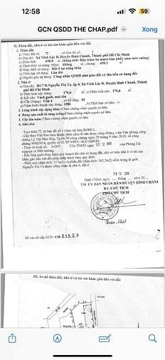 Bán đất tặng nhà huyện Bình chánh, kinh doanh cực tốt