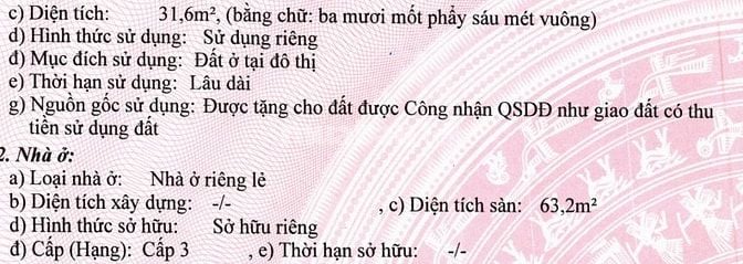 Cần bán nhanh nhà phố Hàng Muối