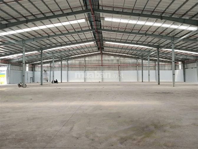 Cho thuê kho xưởng 2.000m2,vp: 200m2 Nguyễn Hữu Trí ,Bến Lức , Long An