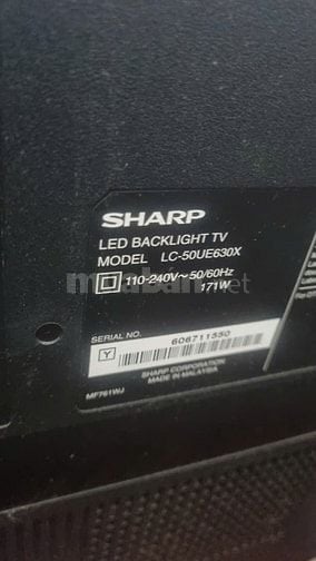 Thanh lý 1 tivi Sharp 50inch và 1 tivi Sony 42inch