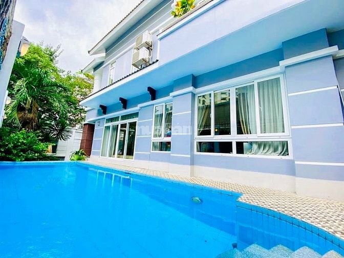 Bán biệt thự hiện đại khu B, An Phú – An Khánh, 1 hầm 3 lầu, DT 12x20m