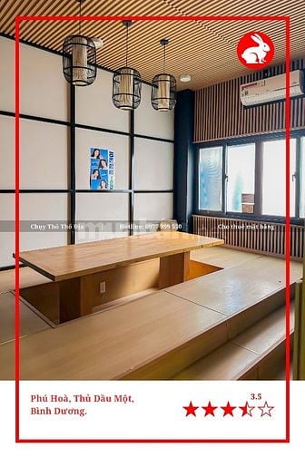 MẶT BẰNG PHỐ ẨM THỰC HÀN - NHẬT THỦ DẦU MỘT