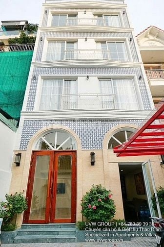 43 tỷ, 4 tầng, 15 phòng, Bán toà nhà căn hộ dịch vụ P.Thảo Điền,Quận 2