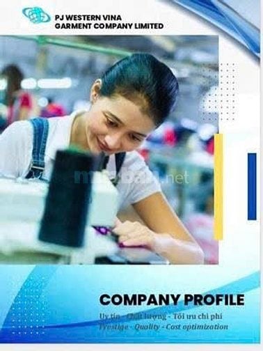 CTY MAY MẶC PJ WESTERN ĐỒNG THÁP tuyển nhiều vị trí sau 