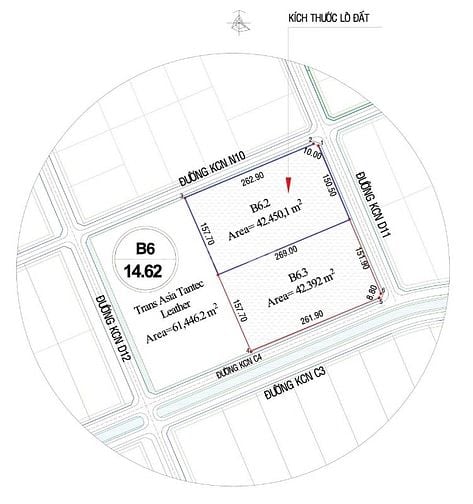 Bán 15000m đất khu công nghiệp tây ninh