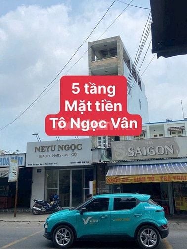 Cho Thuê Nhà Mặt Tiền Tô Ngọc Vân DTSD 300m2 5 Tầng Giá mềm