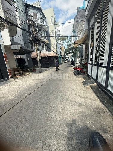 HẺM Ô TÔ 8M THÔNG - QUẬN 10 NGÔ QUYỀN DT 48M2 KO LỘ GIỚI