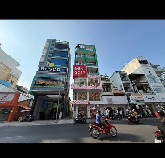 CHO THUÊ NHÀ NGUYÊN CĂN MẶT TIỀN NGUYỄN TRÃI KHU VIP Nhất Q5.  7TẦNG