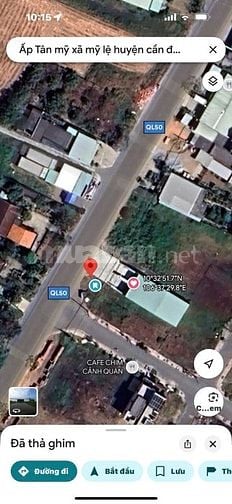 BÁN LÔ GÓC MẶT TIỀN QL50 – CÁCH CHỢ TRẠM CHỈ 100M