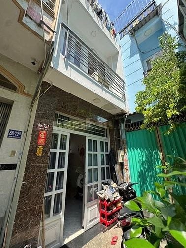 3,96 tỷ  Nhà 2 lầu sân thượng trước hưng phú p9q8 3pn nhà đẹp hẻm 3m