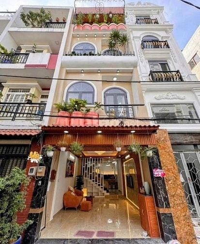 Bán nhà đẹp 3 lầu đường số 14 .Lê văn quới hẻm xe hơi 