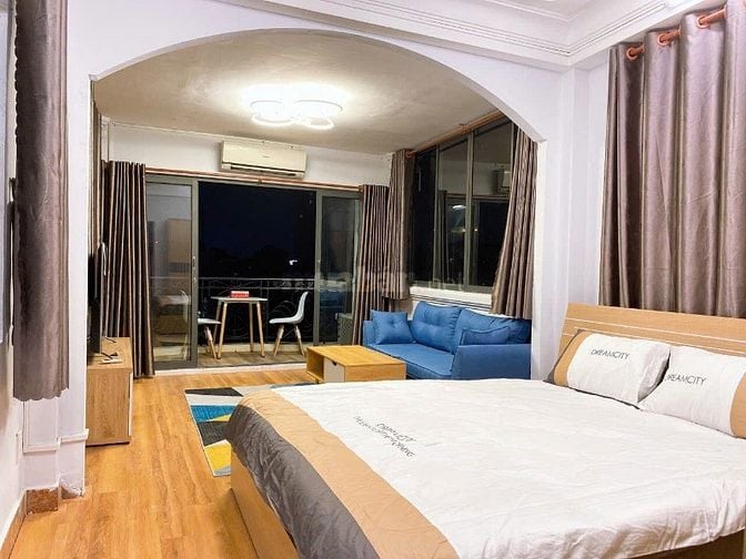 Cho thuê căn hộ dịch vụ đầy đủ tiện nghi Đinh Tiên Hoàng, Quận 1