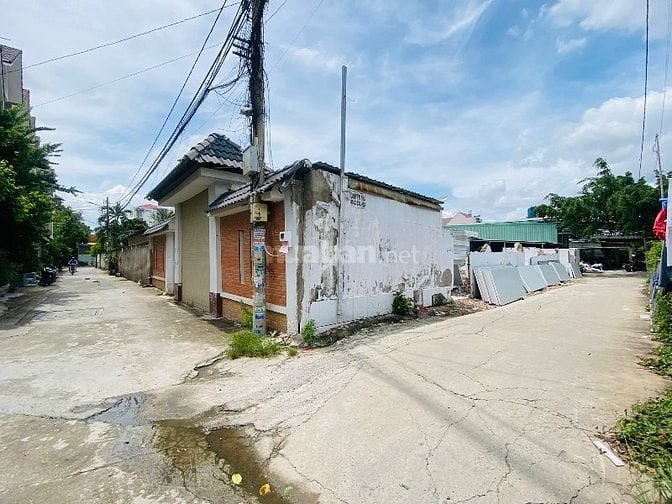 Bán lô đất nền biệt thự 370m,mặt tiền thạnh lộc 39 q12