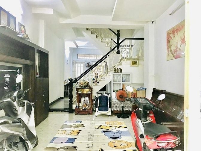 BÁN NHÀ 2 MẶT HẺM – TRẦN XUÂN SOẠN, P. TÂN HƯNG, Q7- giá chỉ 6.2T( TL)