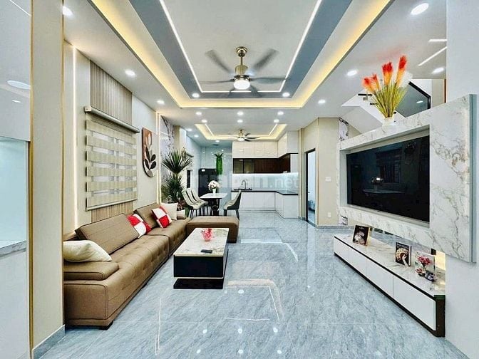Nhà tuyệt đẹp DT:7,5x11,5m CAO CẤP hẻm Quang Trung, P11, Q.Gò Vấp.