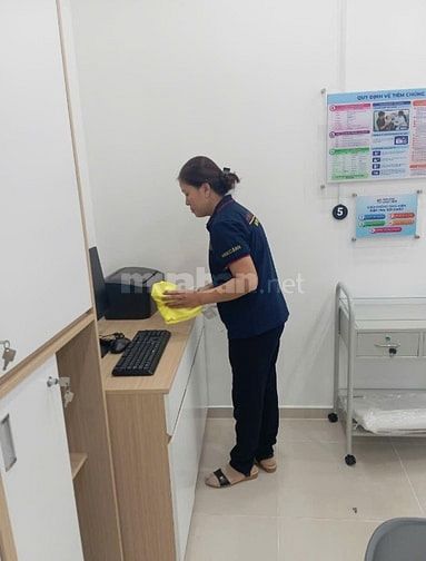 CTY HNK tuyển nữ tạp vụ làm ở Tòa nhà Văn Phòng FIVER STAR TOWER - Q