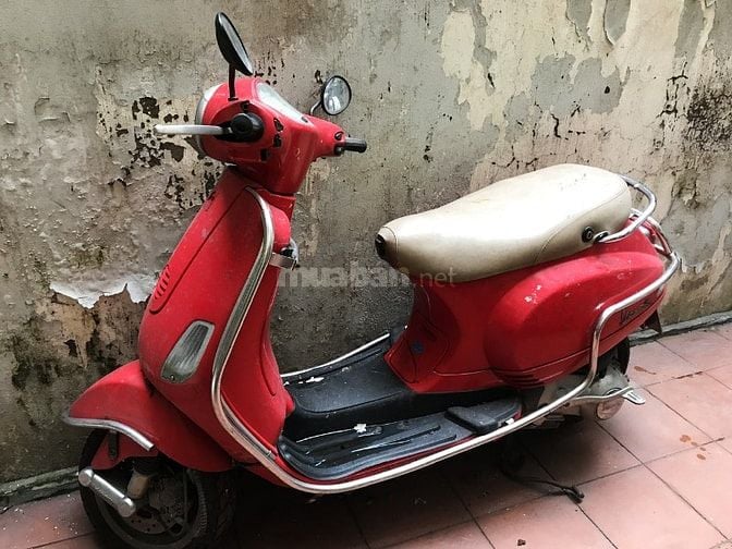 Bán xe LX 125cc cũ, mầu đỏ, nhập khẩu Ý