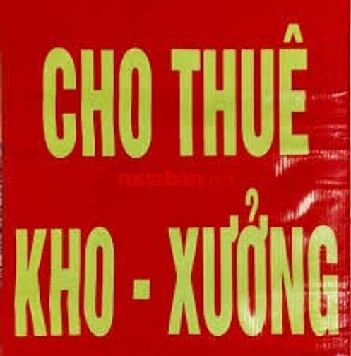Cần cho thuê Kho Nguyễn Thi, Phường 13, Quận 5