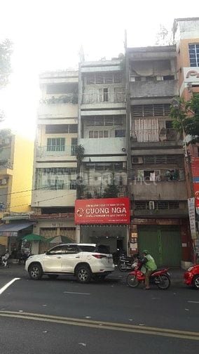 Bán rẻ Nhà Mặt tiền Trần Hưng Đạo ,P5, Q5. Diện tích: 4m* 19m. 4 tầng