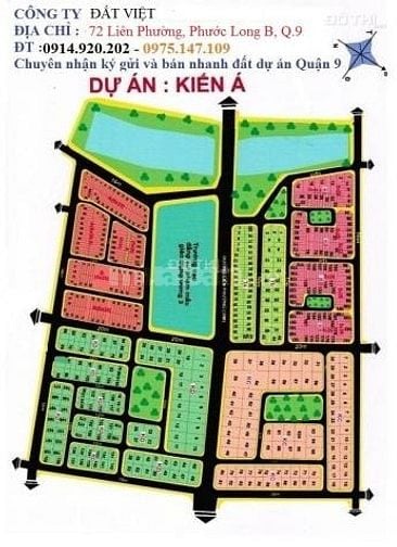 Nắm chính chủ nhiều lô đất vị trị đẹp giá tốt đầu tư tại KDC Kiến Á Q9