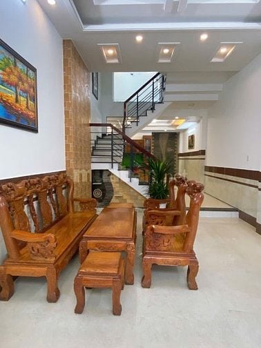 Bán nhà 1 trệt 2 lầu phường tăng Nhơn Phú b ĐT 4x15.5m giá 7ty2