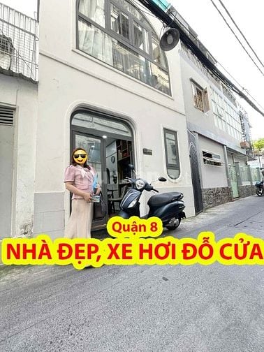 Bán nhà HXH Tùng Thiện Vương Quận 8– full nội thất – Gần trường,chợ