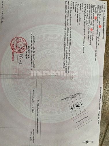 CẦN BÁN GẤP LÔ ĐẤT 7B ĐƯỜNG 20M5 GIÁ RẺ NHẤT TT, SẠCH SẼ K CỐNG TRỤ
