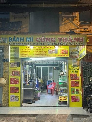 Chính chủ bán nhà mặt tiền Đoàn Văn Bơ, Phường 13, Quận 4