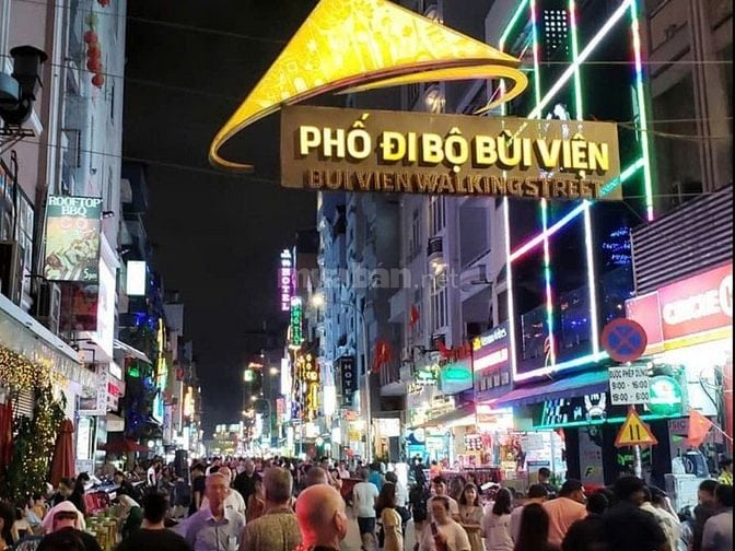 Bán khách sạn 10 phòng khu phố Tây Bùi Viện, P.Phạm Ngũ Lão, Quận 1