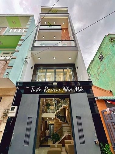 NHÀ BÌNH TÂN (4M x 21M) NGAY KHU TÊN LỬA. CÓ THANG MÁY 450KG. ĐƯỜNG 6M
