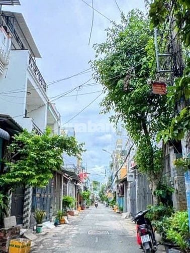 Dt 4x14 1tret 2lau st .4pn 3wc. Mặt tiền nhựa 6m thông