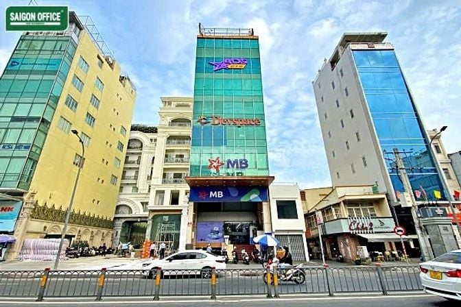 Tòa nhà MT Đinh Tiên Hoàng Bình Thạnh (7.5x28m) hầm 9 tầng HDT 370 tri