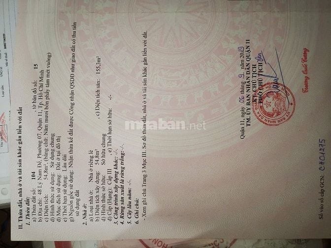 Bán Nhà MT Lý Nam Đế p7 q11, khu kinh doanh sầm uất