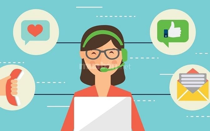 TUYỂN DỤNG NHÂN VIÊN CHĂM SÓC KHÁCH HÀNG