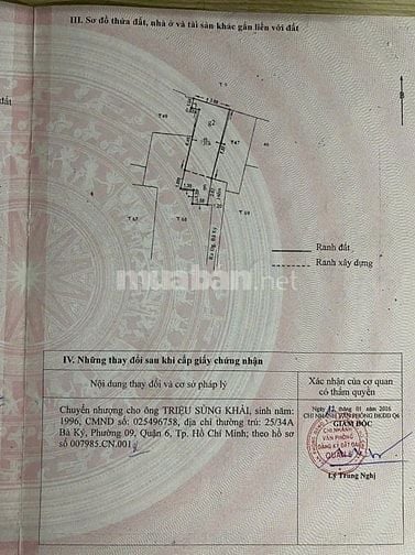 Bán nhà hẻm 2.5m (XM) Bà Ký, P.9, Q.6 giá 3.2 tỷ