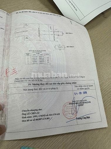 Bán nhà mặt tiền Lũy Bán Bích, P.T.T.Hòa, Q.Tân Phú giá 6.9 tỷ