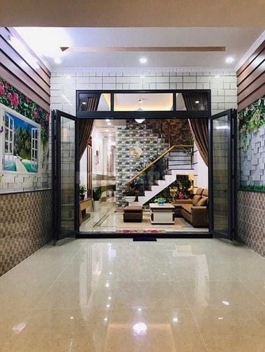Nhà hẻm xe hơi đường Phan Sào Nam, Tân Bình. Khu dân cư đông đúc