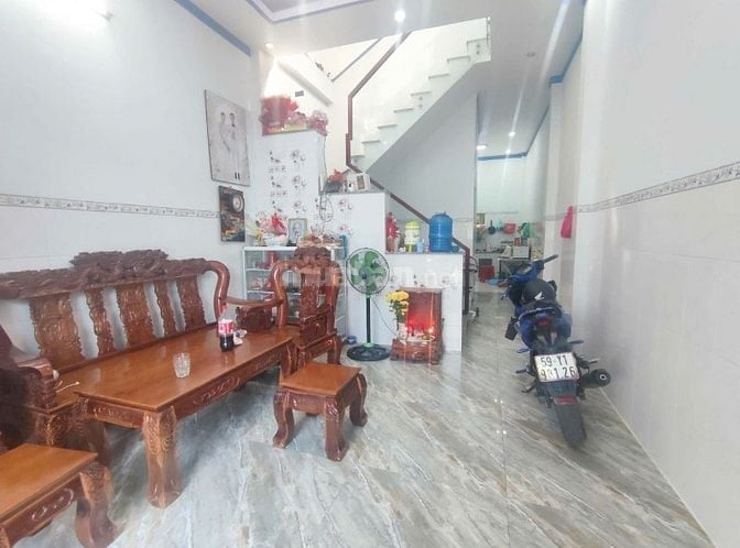 NHÀ MẶT TIỀN ĐÔNG THẠNH HÓC MÔN  - TRỆT LẦU - 4X13.5M 
