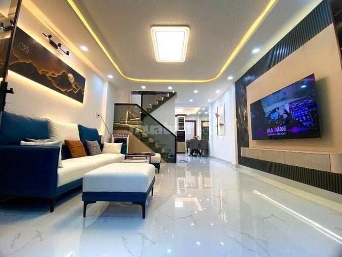 NHÀ BÙI VĂN BA 4,5 x 12 CHỈ  6,2 TỎI  NHÁNH HUỲNH TẤN PHÁT,QUẬN 7