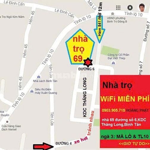 Cần tiền bán gấp. Diện tích85m2, có sẵn 5p.trọ full đang thu tiền. 