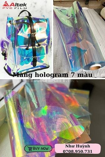 Màng nhựa 7 màu phản quang giá sỉ