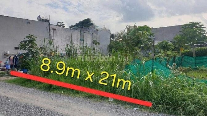 Bán nhanh lô đất ngang 8.9 dài 21 giá 1,5 tỷ ngay trường Tân Phú Trung