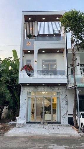 BÁN NHÀ MỚI XÂY 120M2 - 2,95 TỈ - 1 TRỆT 2 LẦU - 4PN,4WC - SỔ RIÊNG