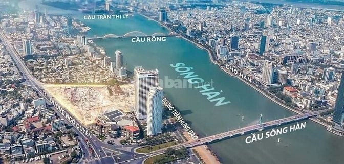Căn hộ view Sông Hàn - đường Trần Hưng Đạo - cạnh Vincom Đà Nẵng