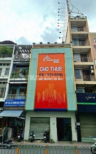 📢 CHO THUÊ NHÀ MẶT TIỀN 339 HAI BÀ TRƯNG, Q.3 – 8x19.3m, 1 LỬNG 3 LẦU