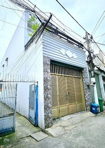 Nhà đúc 1 lầu, hẻm xe hơi đường Đông Hưng Thuận, Quận 12, 4x20, 5 tỷ 8
