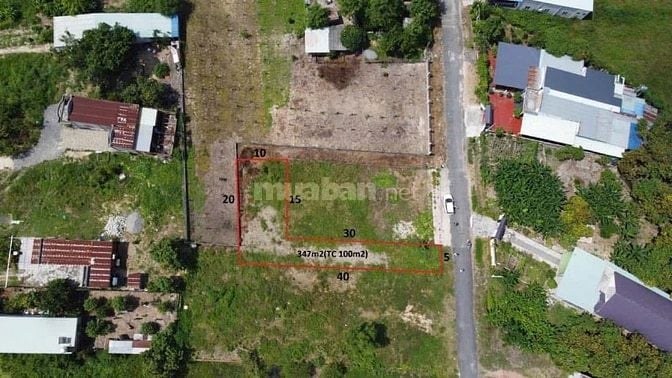 Ngộp bank bán 347m2 đất có thổ cư Phú Mỹ Bà Rịa 2 tỉ TL