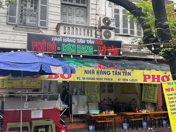 quán phở bò 56 hoàng Ngọc phách cần tuyển nhân viên bếp phở mì xào